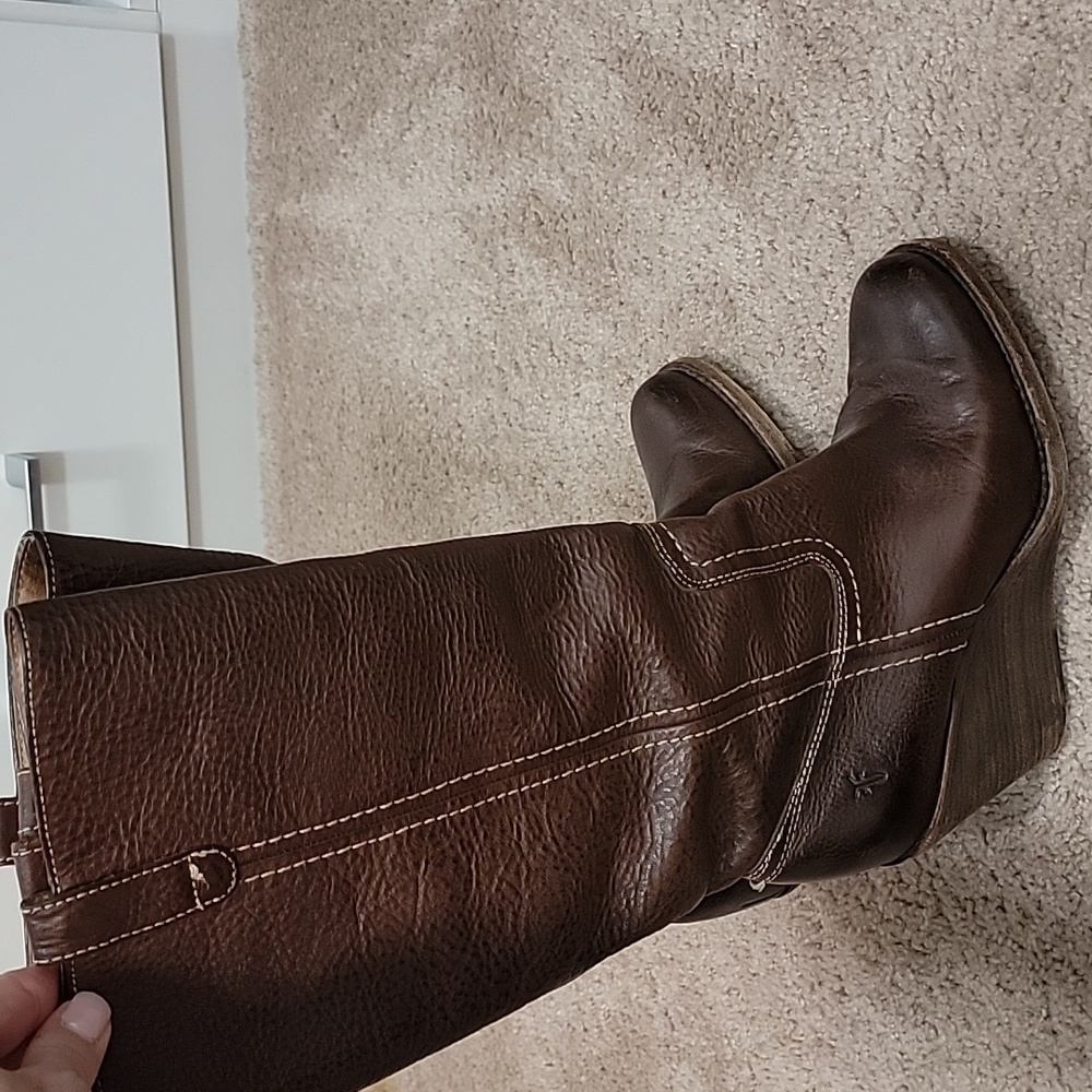 Frye Wedge Boots